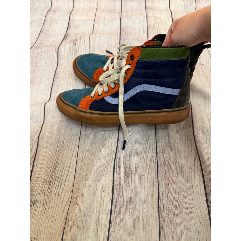 VANS Sk8-Hi Sneakers Multicolor Size M 9 W 10.5 - Picture 3 of 7